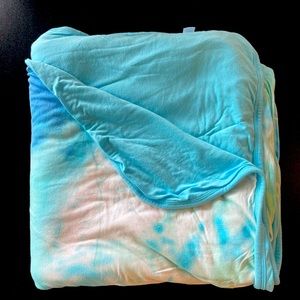 Little Sleepies Cloud Blanket Tidepool Watercolor